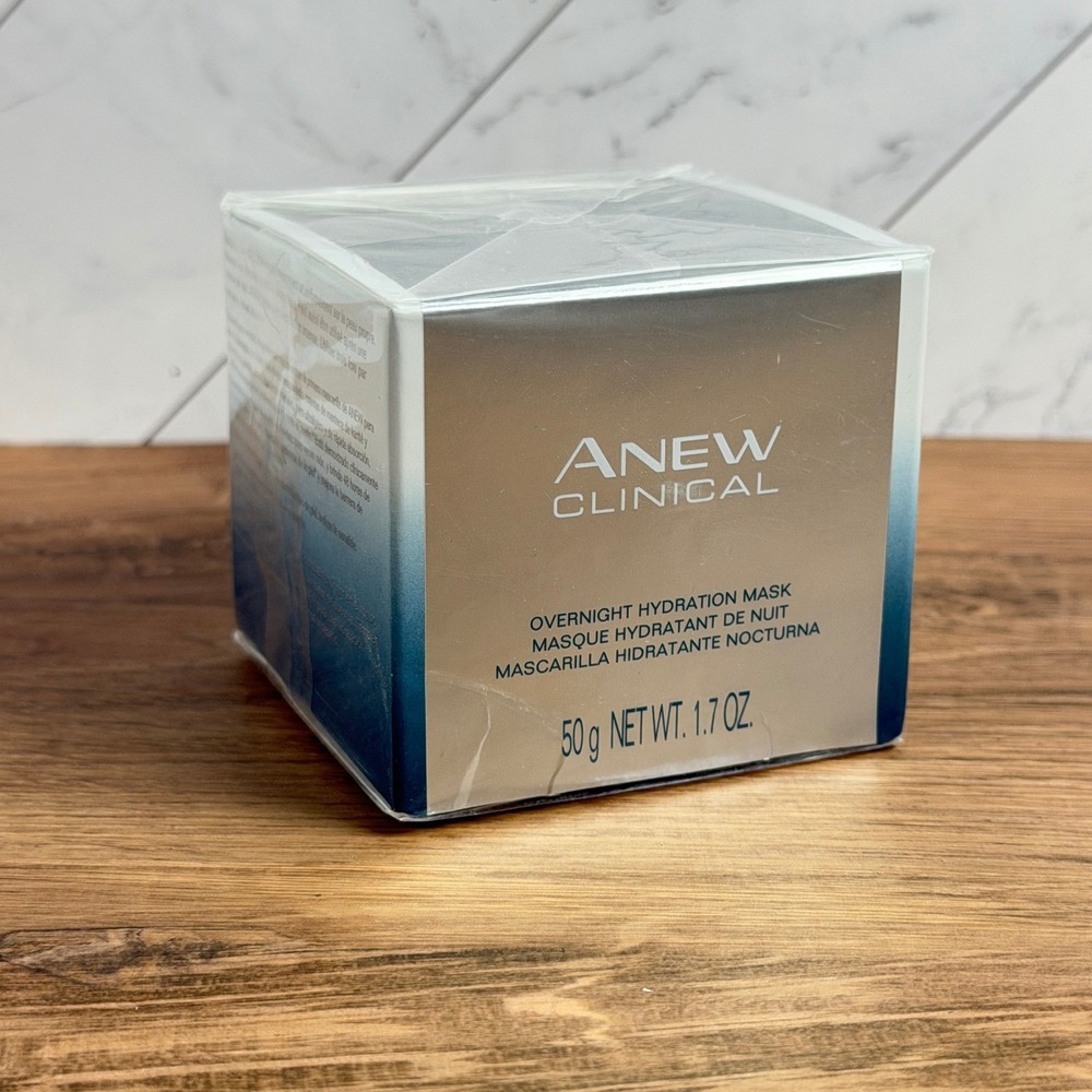AVON Anew Clinical Overnight Hydration Mask 1.7 fl. oz. / 50g New In‎ Box SEALED